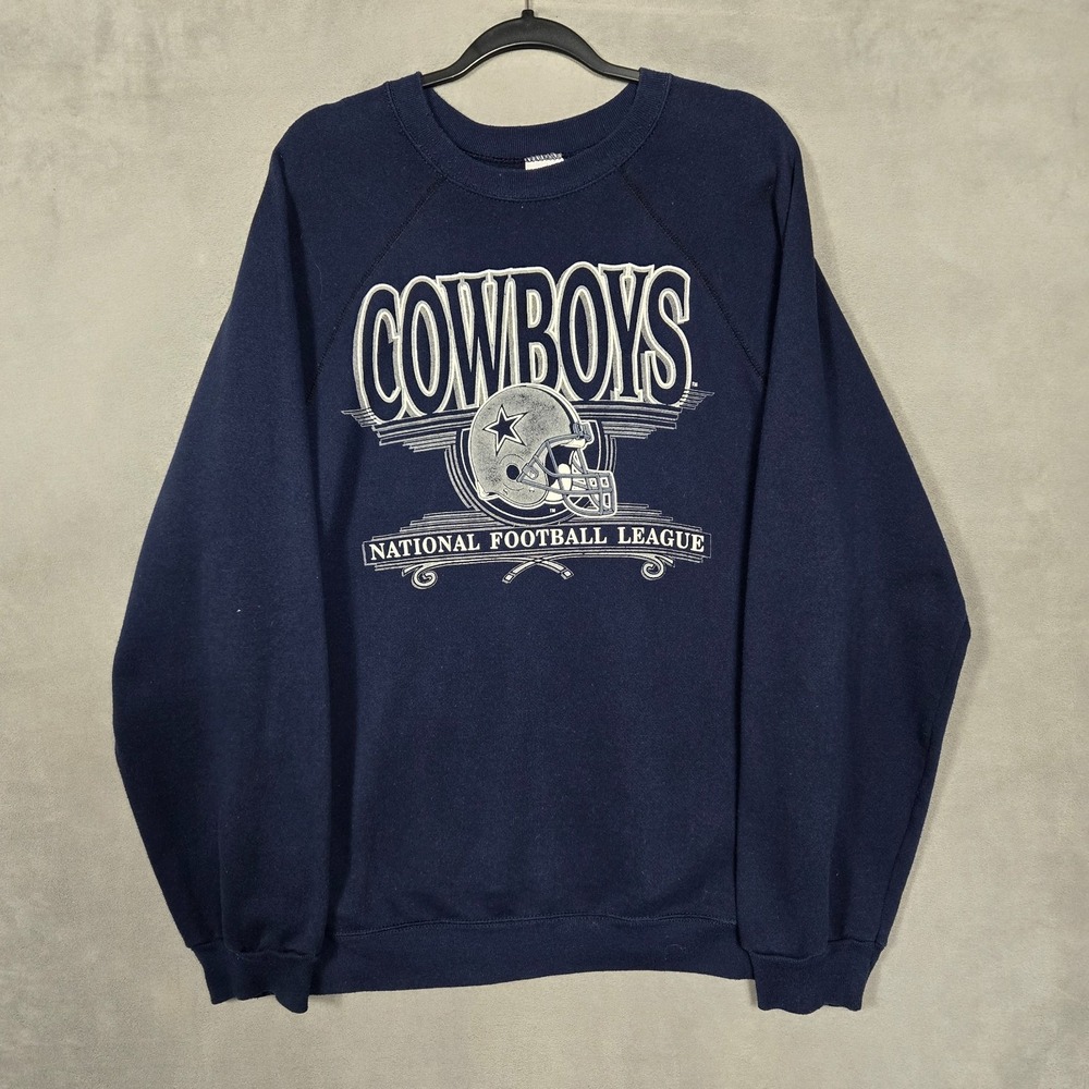 Dallas Cowboys sweatshirt‎ mens 2XL Graphic Crewneck Made In USA Jostens